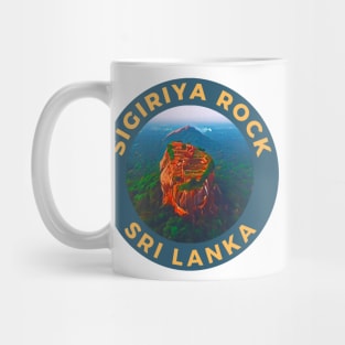 Sigirya Rock Sri Lanka Mug